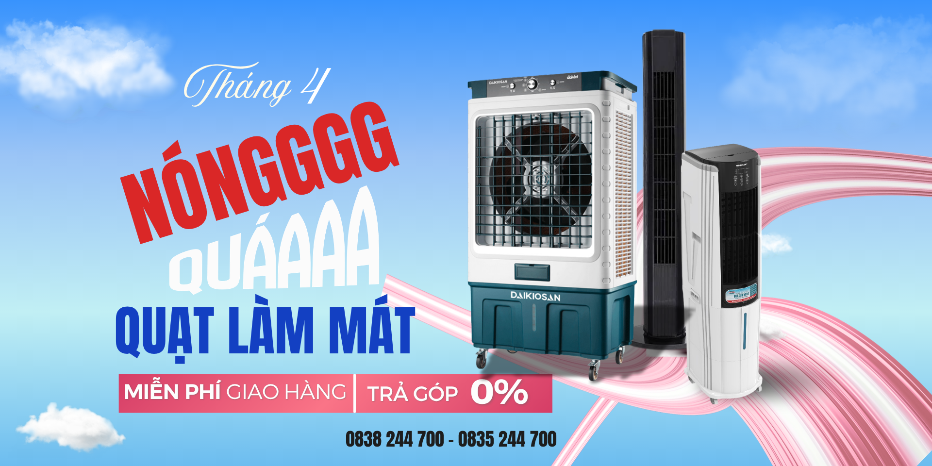 Tháng 4 nắng nóng