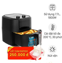 Nồi chiên không dầu Philips 4.2 lít NA120/00-987