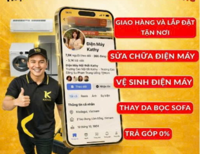 TUYỂN DỤNG THỢ GIAO HÀNG TẠI ĐIỆN MÁY NỘI THẤT KATHY