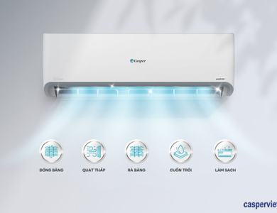 ĐIỀU HÒA CASPER 9000BTU 1 CHIỀU CƠ SC-09FS36