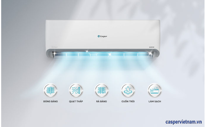 ĐIỀU HÒA CASPER 9000BTU 1 CHIỀU CƠ SC-09FS36